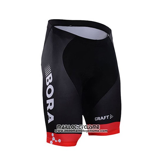 2016 Maillot Ciclismo Bora Noir Manches Courtes et Cuissard